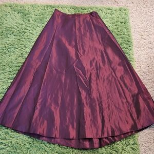 Vintage Express Purple Formal Skirt